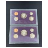 1989 & 1990 United States Mint Proof Sets