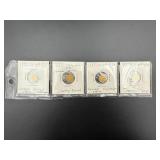 California Gold Half Dollar Replica Set