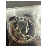 1962 Half Dollar Proof Frosted Gem