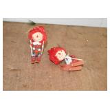 Pair of Vtg Ornaments