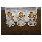 Set of 3 Vintage Homco Angel Figures