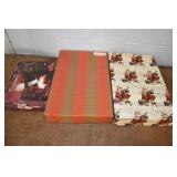 3 Vintage Christmas Gift Boxes