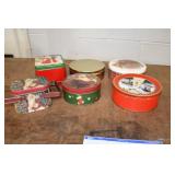 Christmas Tin Lot