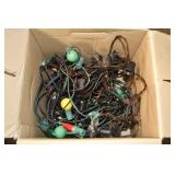 Box of Vintage C9 Christmas Strands/Lights