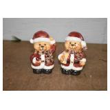 Christmas Bear Salt and Pepper Shakers