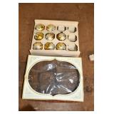 Box of Vintage Shiny Brite Ornaments