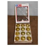 Box of Vintage Glass Ornaments