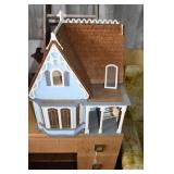 Vtg Handmade Doll House