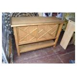 MCM Solid Wood Display Cabinet