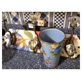 Wall Hooks & MacKenzie-Childs Floral Vase