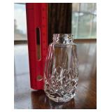 Vtg Crystal Container Without Lid