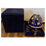 Faberge Limoges Galaxie Egg Box