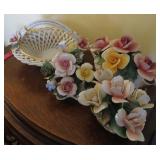 Vtg Nuova Capodimonte Porcelain Pieces