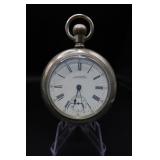 Waltham 7 Jewels Sz18 Pocket Watch