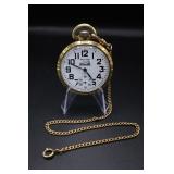 Waltham 17Jewels Sz16 Pocket Watch