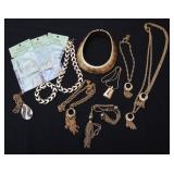 Gold Electroplated & Fashion Chain Necklaces