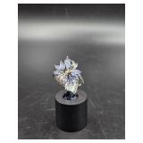 925 Purple Flower Stone Ring