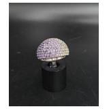 Ombre 925 & Crystal Ring