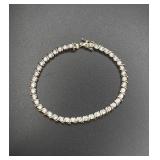 925 White Stone Bracelet