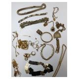 Golden Multi-tone Fashion Jewelry