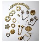 Vintage Scarf Pins, Sweater Clips & More