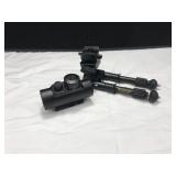 Red Dot Scope and Vanguard Bipod