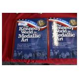 The Kennedy World in Medallic Art Books x 2