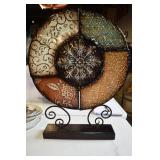 20" Autumn Charger Mantle Decor