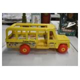 Vtg Fisher Price Schoolbus 1984