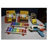 Vtg Fisher Price Toy Lot for Parts/Repair