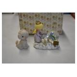 Precious Moments Water Globe and Small Figure