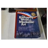 The Kennedy World in Medallic Art Books x 4