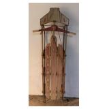Vintage Flexible Flyer Wooden Sled