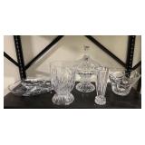 Collection of Crystal Glassware