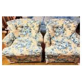 2 Heritage Brand Floral Chairs