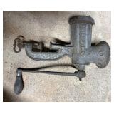 Antique Enterprise No. 10 Cast Iron Meat Grinder
