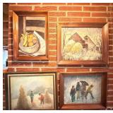 Handcrafted Oil paintings