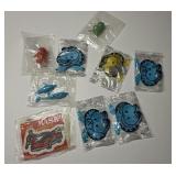 1970s-1980s Cereal Box Items & Metal Cars