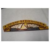 Wood Sailing Sign Wall Decor