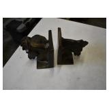 Pair of Metal Horse Head Bookends