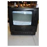 Vtg Magnavox 9" TV/VCR Combo