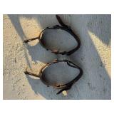 Vintage BB Marked Leather Spurs