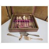 Tudor Plate Silverware Set in Box