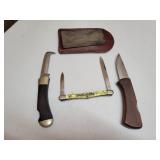 Knives and Sharpening Stone