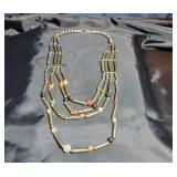 Multistrand Beaded Necklace
