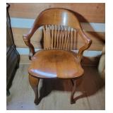 Bentwood Spindle Jury Chair