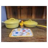 Descoware Yellow Cookware Set