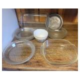 Glass Bakeware and Metal Pie Pan