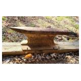 Cast Iron Anvil With Rusted Finish