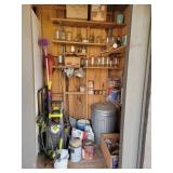 Shed Contents with Tools